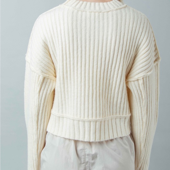 Very J Cream Sweater - Picture 3 of 3